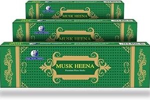 Dhoop Chaon Musk Heena Sticks (Pack of 3)