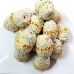 Divya Cotton Mauli White (15)